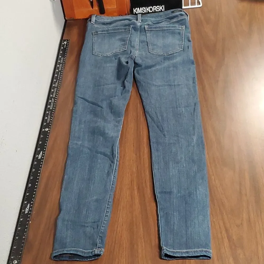 Liverpool | the Skinny Jeans Medium Blue Wash Victory‎ Color Size 6/30